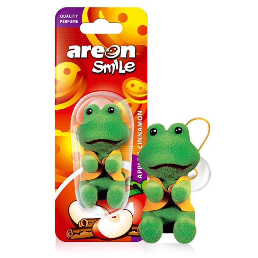 Areon Smile Car Air Freshener Apple & Cinnamon