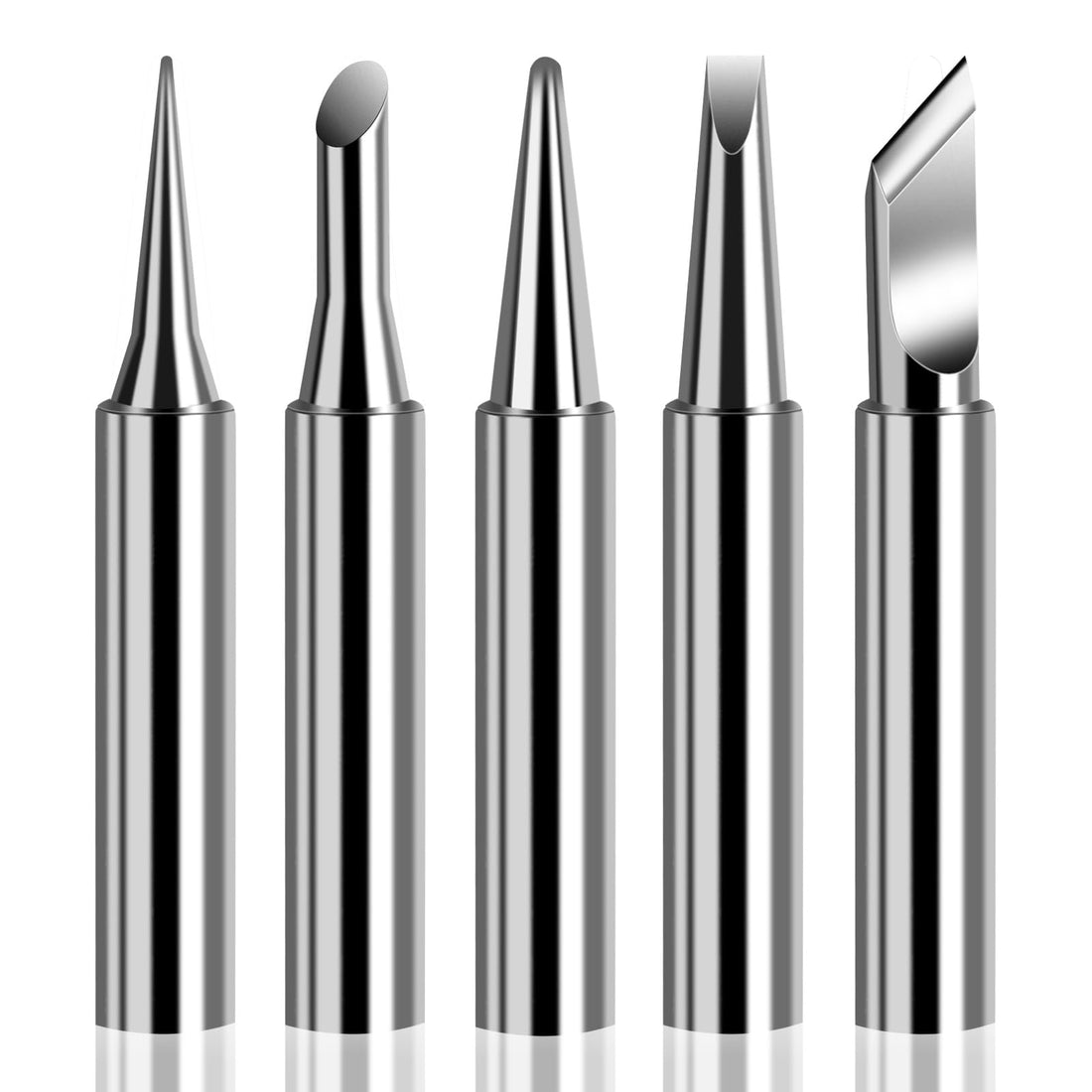 K KERNOWO Soldering Iron Tips, 900M Solder Tip Replacement 5PCS Solder Welding Replacement Tip Kit