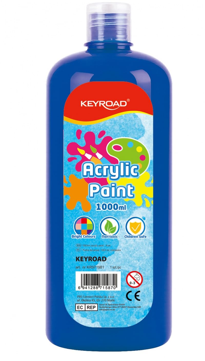 Keyroad Poster Colors 1 kg Blue Model KR971981