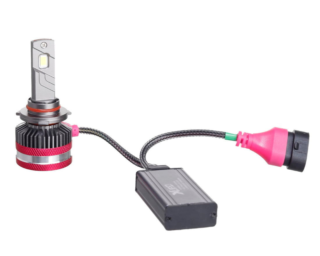 XLED 9006 Car Led Headlight 9-32V 4500W Canbus - 2 Bulbs Silver