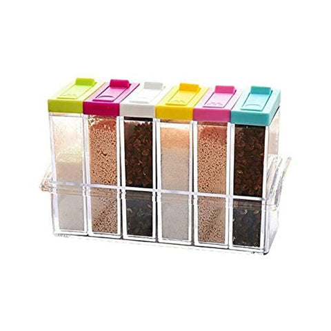 Acrylic Spice Set 6 Pcs