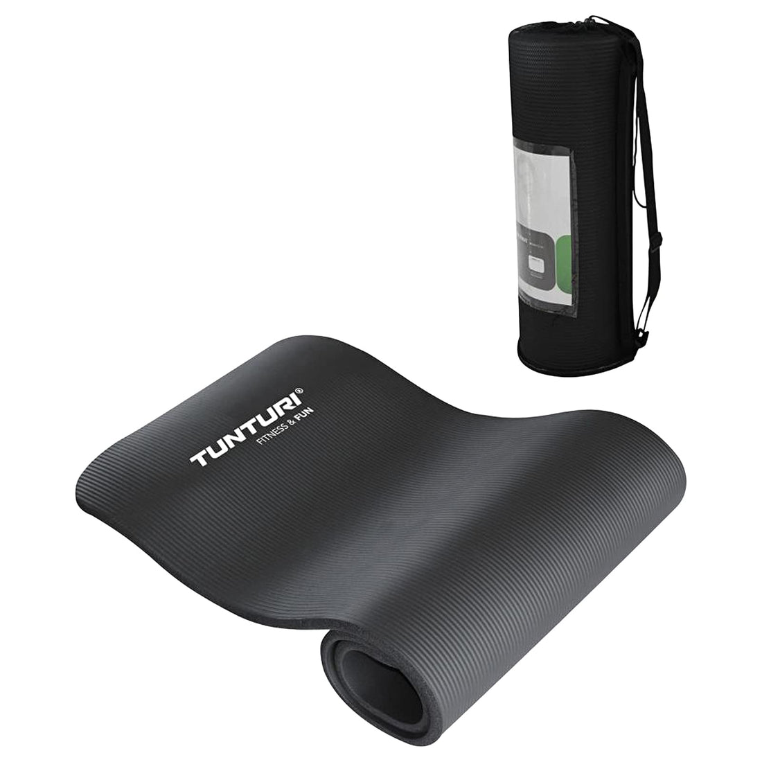 Tunturi NBR Fitness Mat, Black