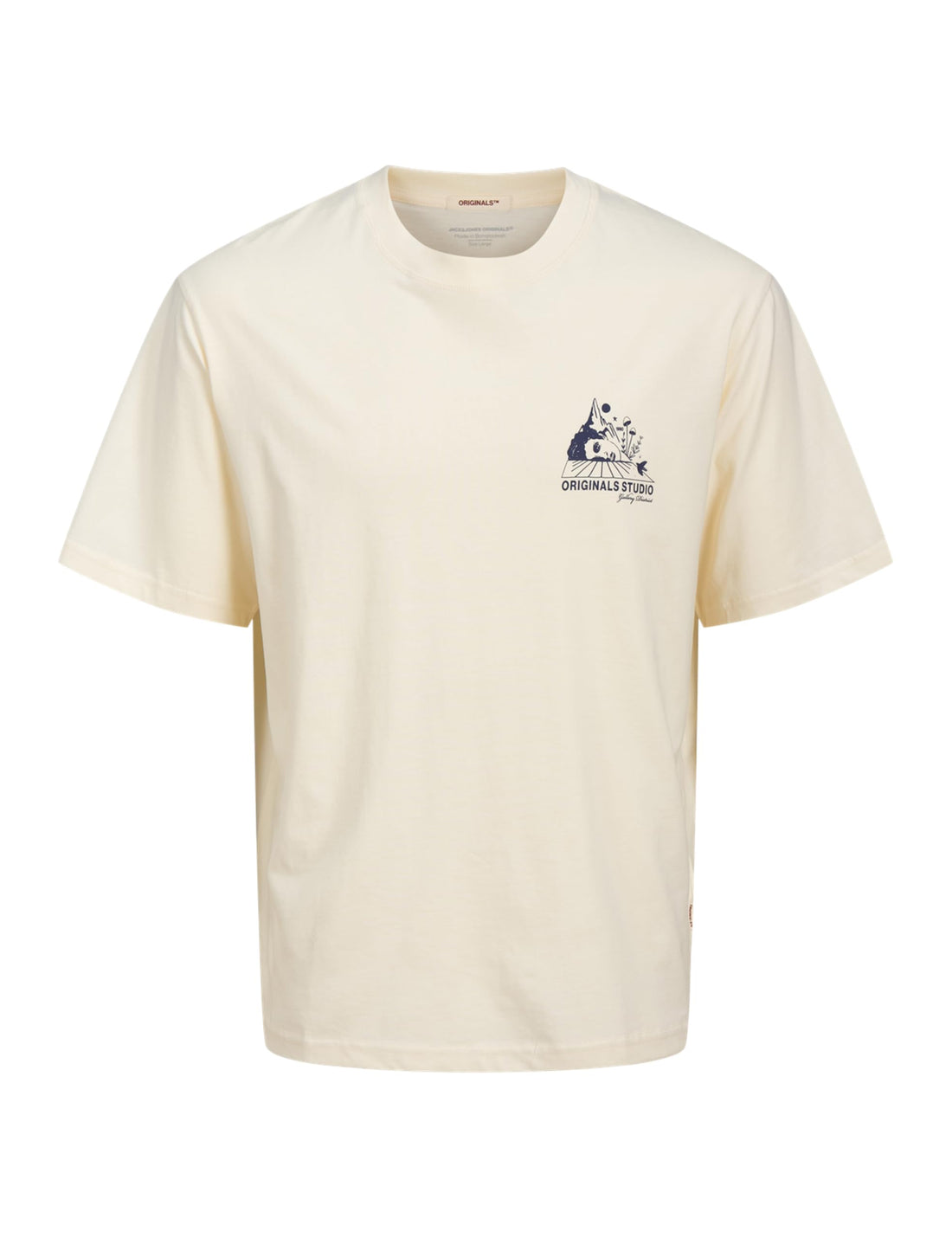 JACK & JONES Mens JORBELLAGIO COLLAGE TEE SS CREW NECK Classic (pack of 1)
