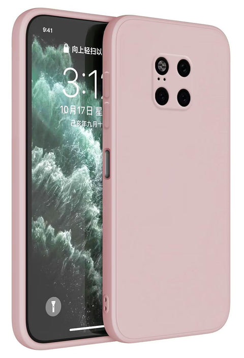 Topme Mobile Phone Case for Huawei Mate20 Pro (6.39 Inches) Protective Case, Skin Protection Made of TPU Silicone Case - Sand Powder