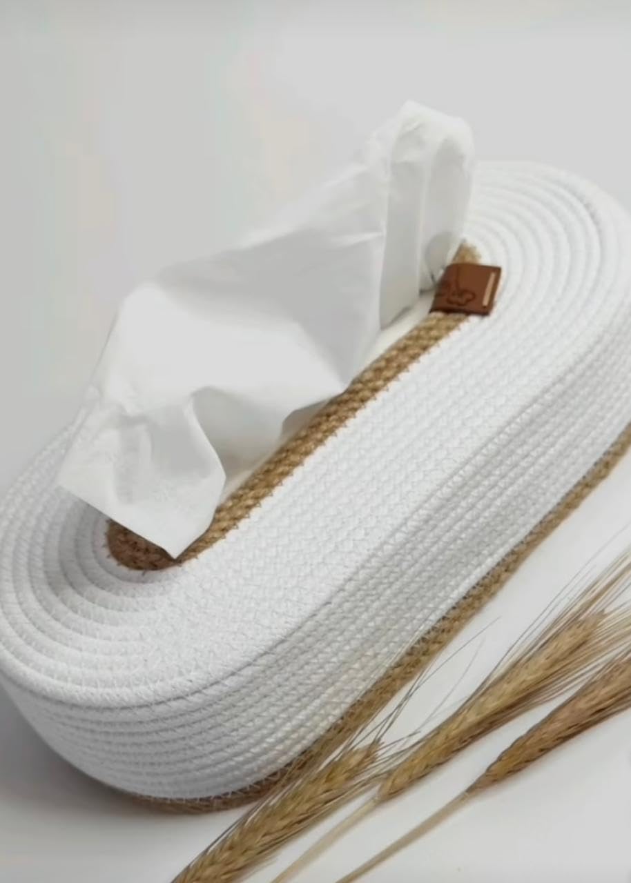 Elegant Woven Tissue Box,(27×14×7),from woven it