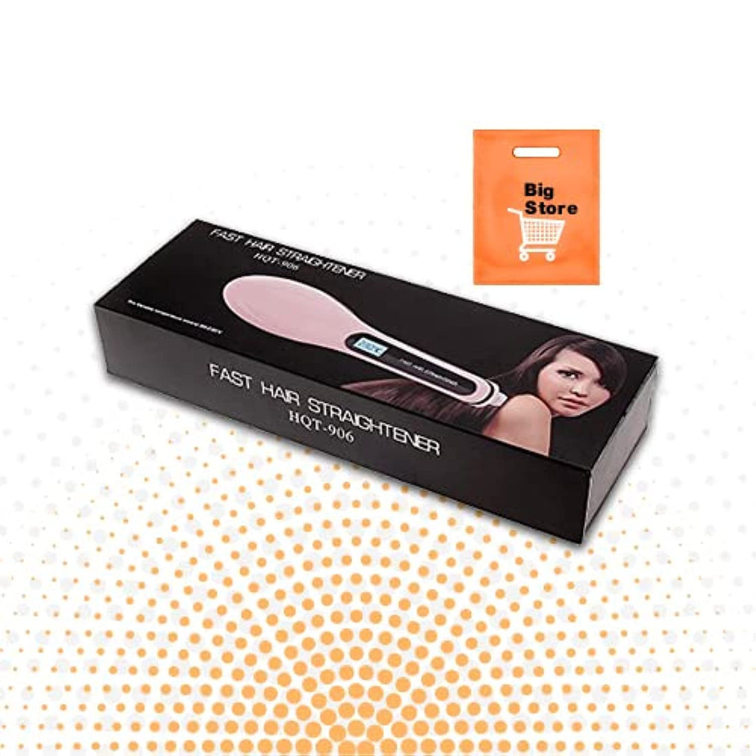 Fast Hair Straightener Comb Brush, One Size