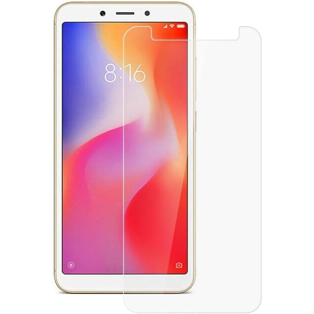 Generic Tempered Glass Screen Protector For Xiaomi Redmi 6 & Redmi 6A