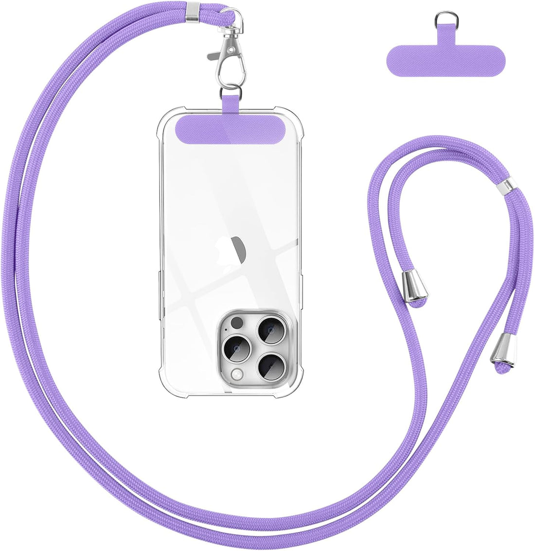 Adjustable Multi-Purpose Phone Lanyard – Strong, Lightweight & Durable Neck Strap with Universal Hook – Ideal for Mobile, Bags, Keys & More – Unisex Casual Design – Great Gift Idea
