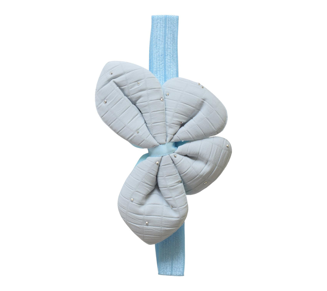 Daphne Girls' Bow Hairband - Blue