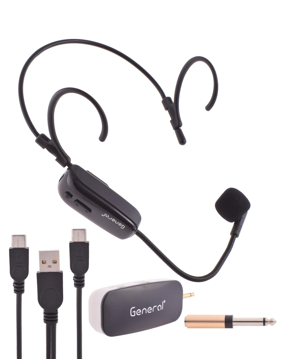 General GH-W1 Headset Wireless MicroPhone - Black