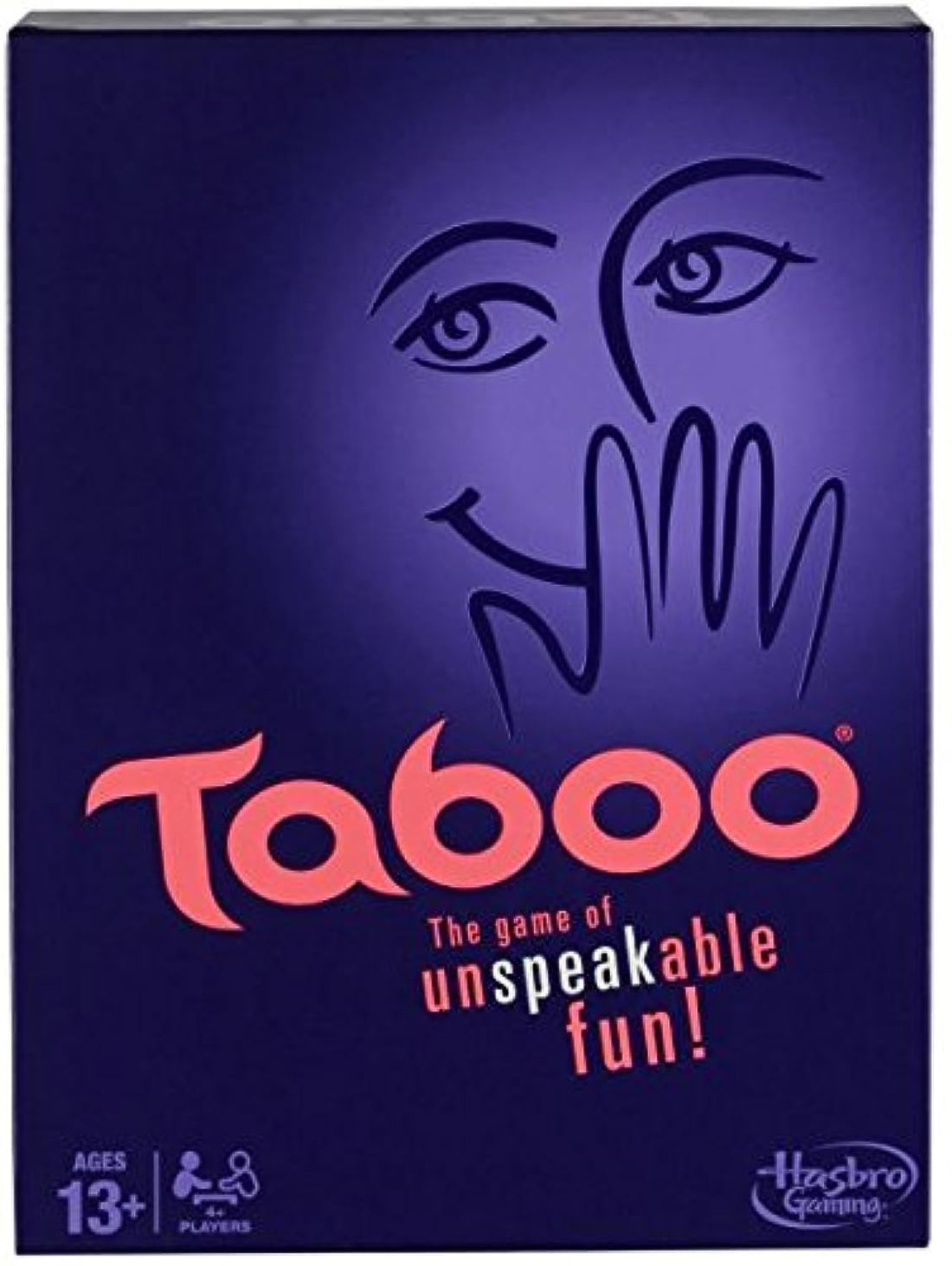Hasbro Gaming Taboo Board Game: Word, Party & Social Games, 4 Players, Ages 8 & Above