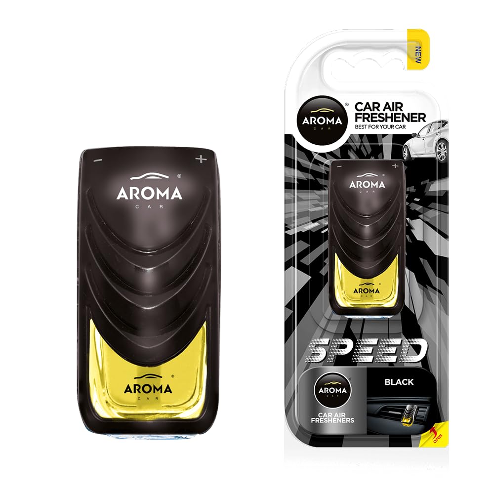 Aroma Car Speed Air Freshener - Midnight Black Elegance