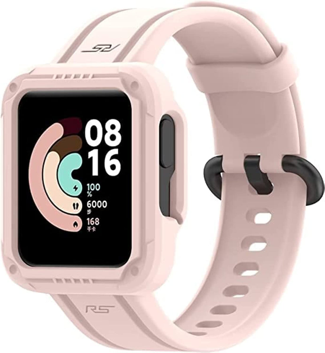 Soft Durable Heat Resistant Silicone TPU Replacement Wristband Strap for Men Women for Xiaomi Mi Watch Lite/Redmi Watch 2 Lite (Kashmir),