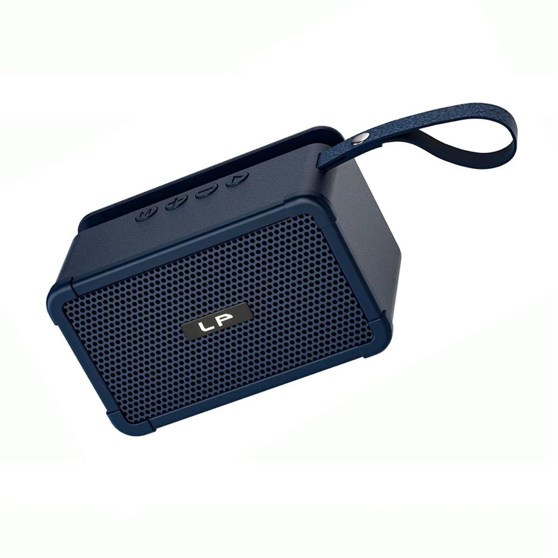 A stylish wireless speaker that supports Bluetooth, TF card, USB port, and FM radio. It also features a DC port, a 1200mAh rechargeable battery, and powerful sound quality. | LP-V93 (navy blue)