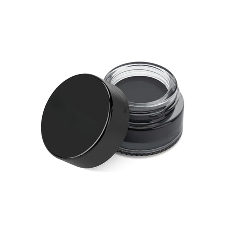 Waterproof Brow Pomade for Long-lasting Results,Smudge Proof and Sweat Resistant Formula,Natural Eyebrow Makeup for All Skin Types and Tones - Black 6ML