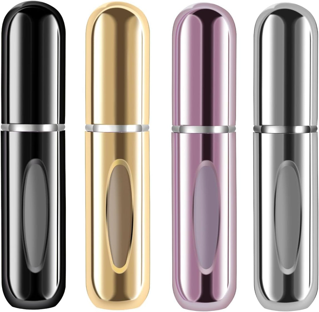 Mini Perfume Bottle 5ml Refillable Leak Proof Scratch Resistant Portable Travel Diary Mini Perfume Bottle