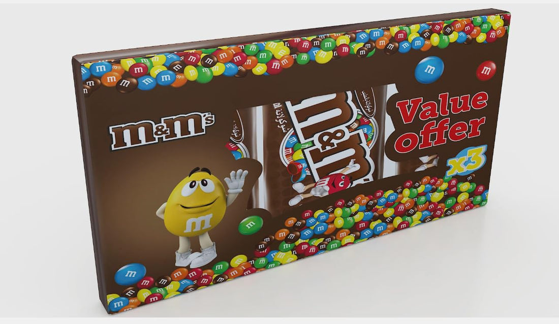 M&M's Chocolate, 45 gm - 3 Pieces