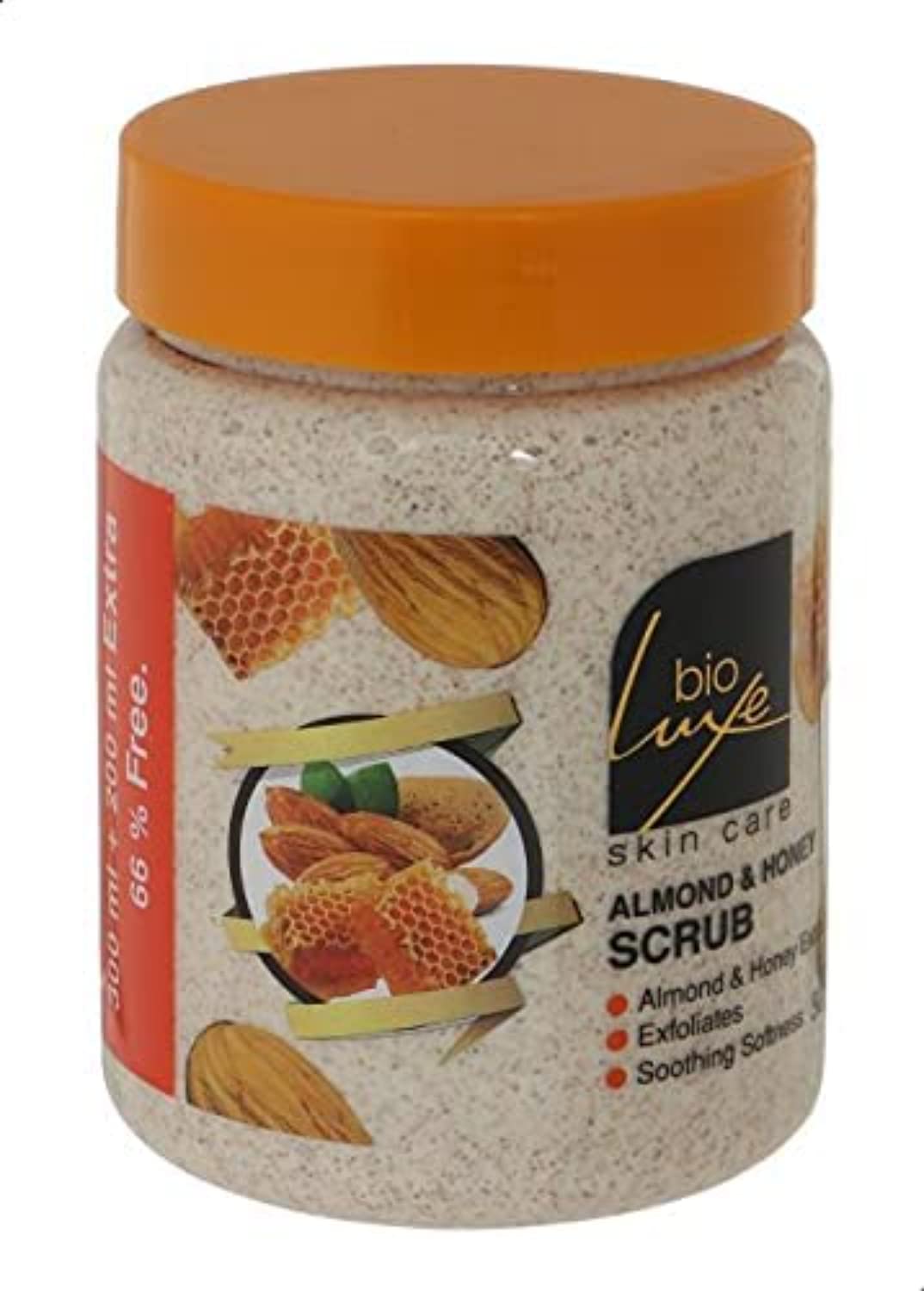Bioluxe Almond and Honey Scrub Body, 500 ml