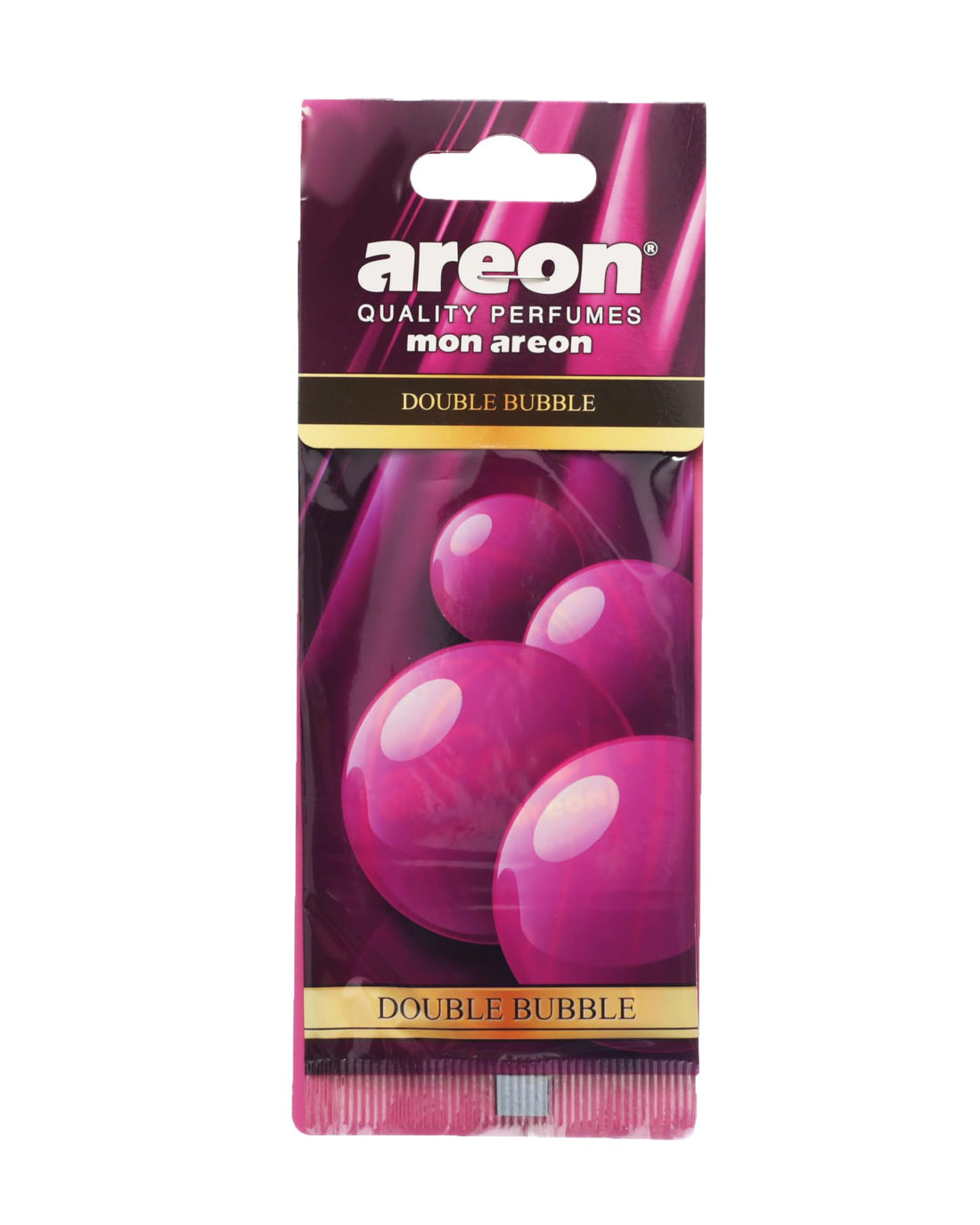 Moon Areon Car Air Freshener - Double Bubble Scent for a Sweet and Playful Driving Experience