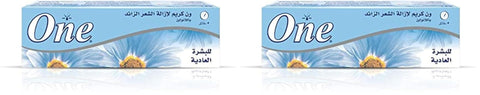 One hair remove cream with lanolin, 40g (Pack of 2)