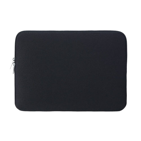 Rainyear 15.6 Inch Laptop Sleeve Protective Case Soft Carry Bag Zip Bag Cover Compatible with 15.6 Inch Notebook Computer Ultrabook Chromebook (Black)