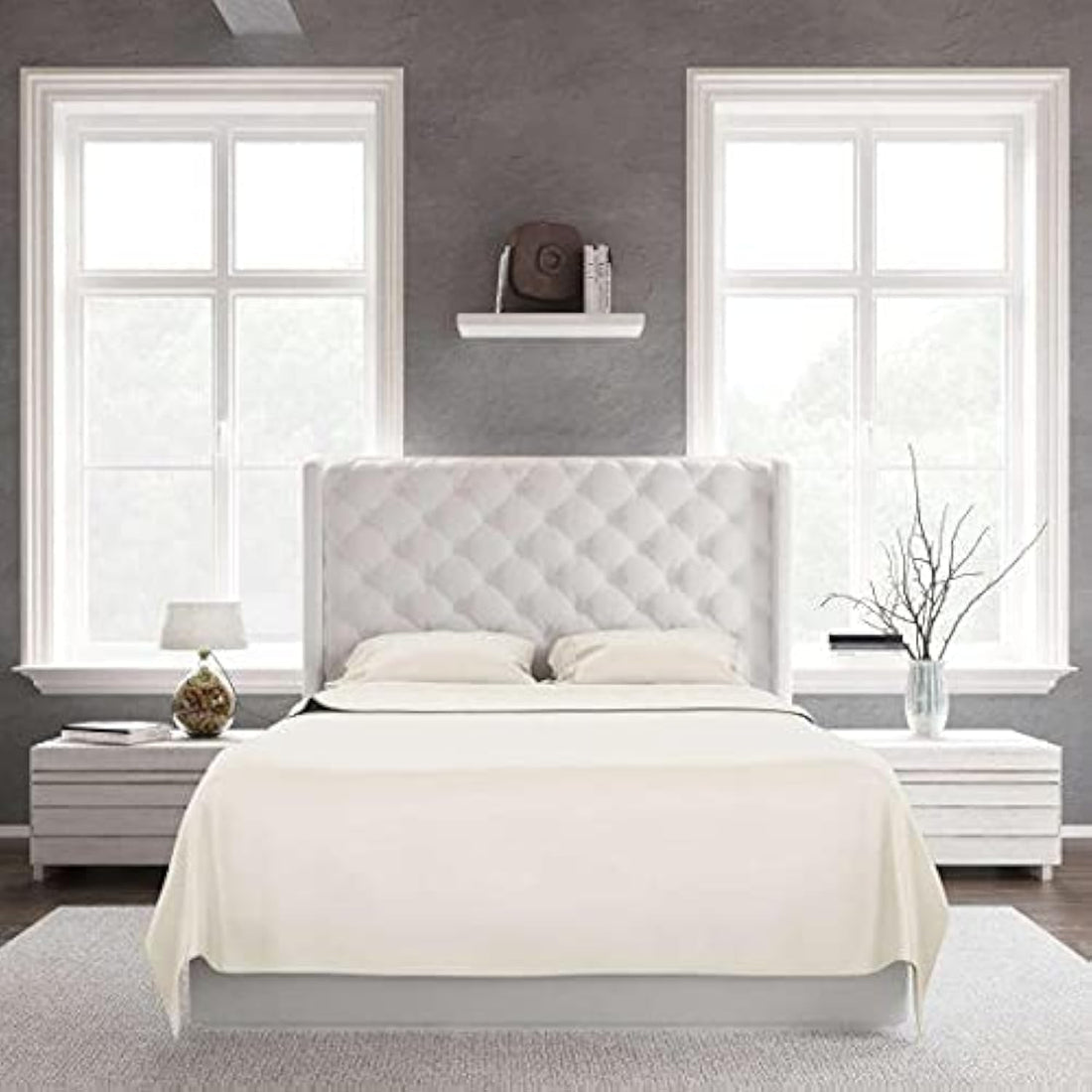 Bed N Home, Flat bed sheet, Set, 270x280cm