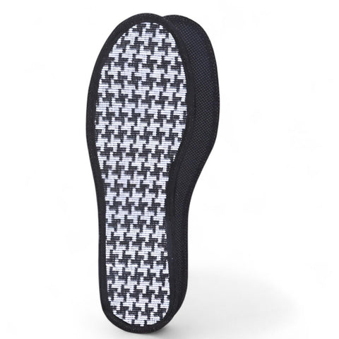 Bamboo Charcoal Deodorant Insoles – Respiratory Antibacterial Sole to Absorb Sweat & Reduce Odors – Lightweight Cushioned Foot Comfort – Suitable for Men & Women & All Types of Shoes & Seasons (43)