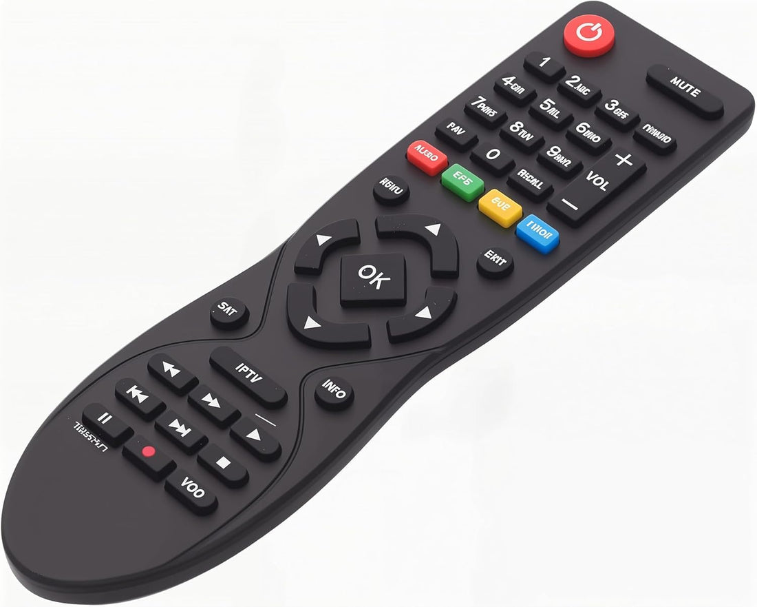 QUEST Universal Bluetooth Remote Control for Senator & HD Receivers – Wireless Replacement Remote for Media Receivers – 1 Piece