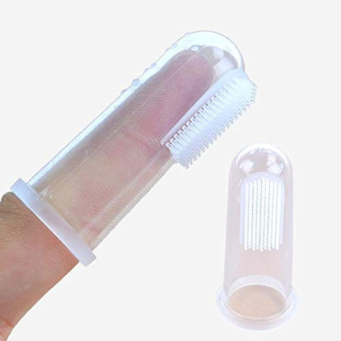 3 pcs Baby Finger Toothbrush Kids Safety Silicone Baby Teether With Box Baby Soft Tooth Cleaning Tool
