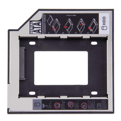 Generic Universal Sata 2nd Hdd Ssd Hard Drive Caddy For Cd/dvd-rom 9.5mm