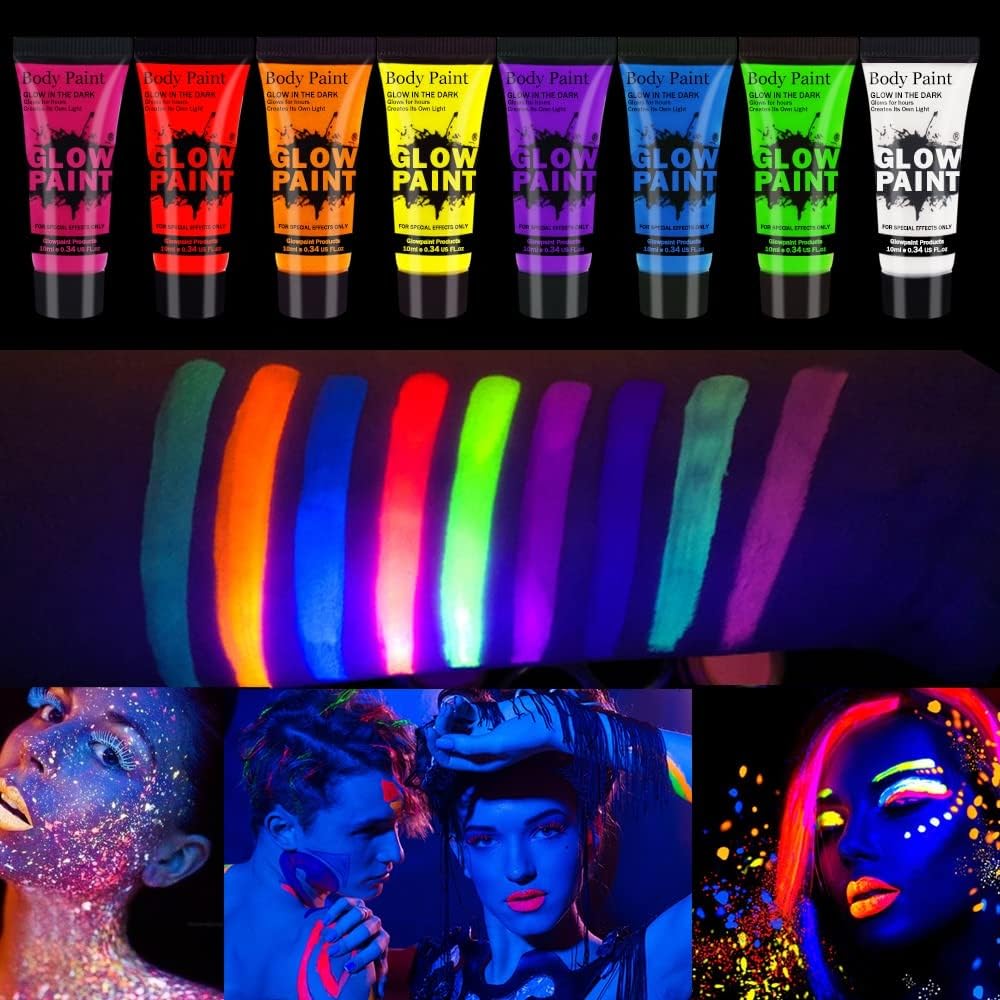 "Glow Paint: Elegance and Safety for Creative Expression" - Generic