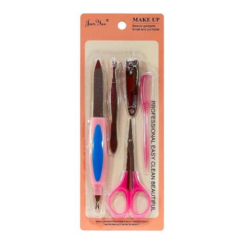 eneric Jun Yue Brow & Nail Care Beauty Tools Multi Color 5Pcs