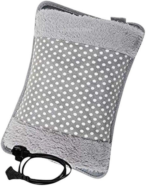 Heating Pad for Pain Relief, Hot Water Bag, Electric Heating Bag for Pain Relief, Heating Pad for Pain Relief, Heating Pad for Back Pain, Menstrual Cycle, Random Shape Selection (Grey)