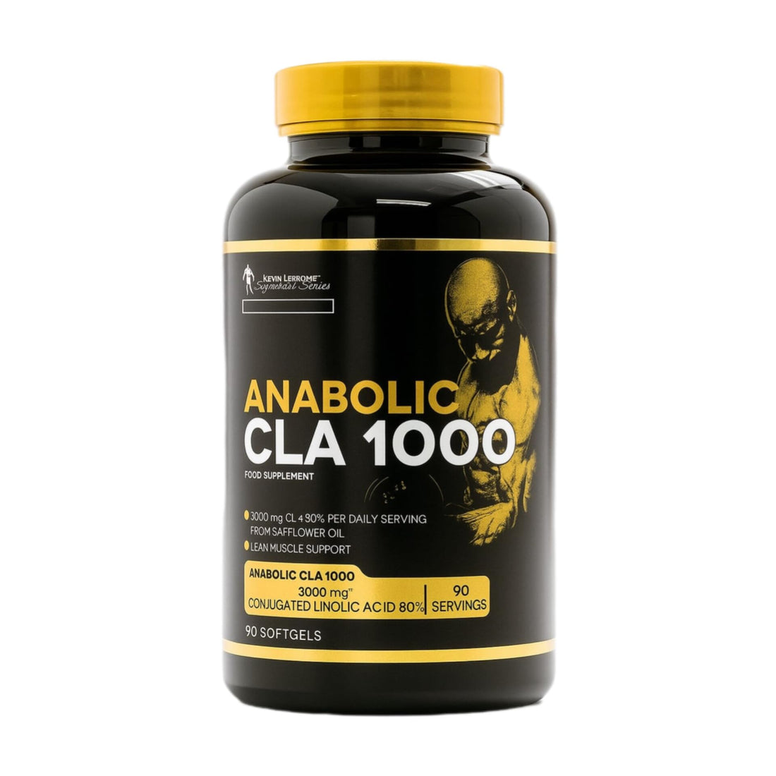ANABOLIC CLA 1000MG | 90 SOFTGELS | ADVANCED BODY TONING & METABOLIC SUPPORT | NON-GMO | GLUTEN FREE | PREMIUM CONJUGATED LINOLEIC ACID FORMULA