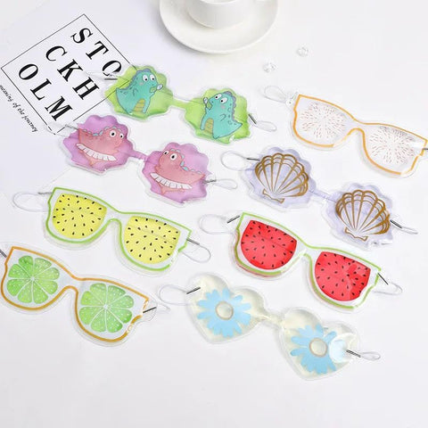 "Fruit Gel Eye Mask: The Perfect Solution to Hydrate and Soften the Eye Area, Get Rid of Dark Circles, Relieve Stress and Stress While Sleeping" Generic