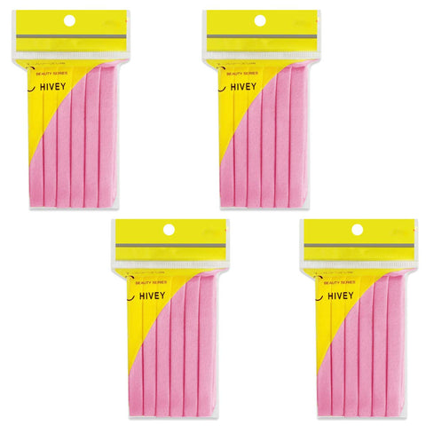 Facial Cleansing Sponges 48PCS Facial Sponge Compressed Round Makeup Face Wash Puff Sponge Stick 3.15 inch PVA Professional Makeup Removal Sponge Pad Cleansing Skin Care Tool (Pink)