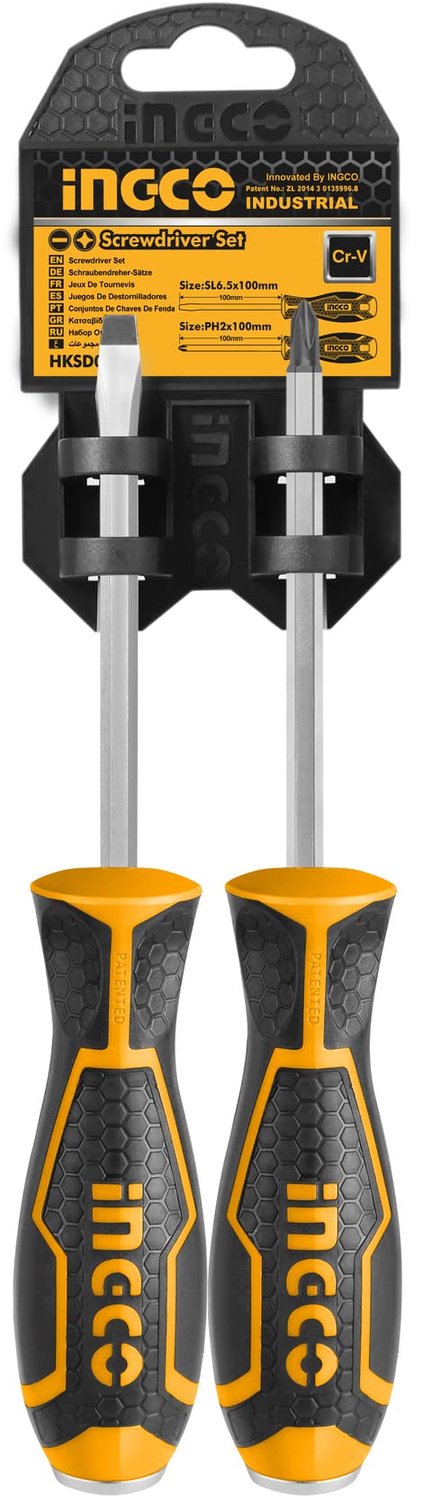 Ingco HSGT280208 Screwdriver Set - 2 Pieces