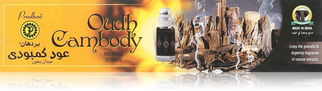 Pradhan Incense Sticks, 14 Sticks - Oudh Cambody