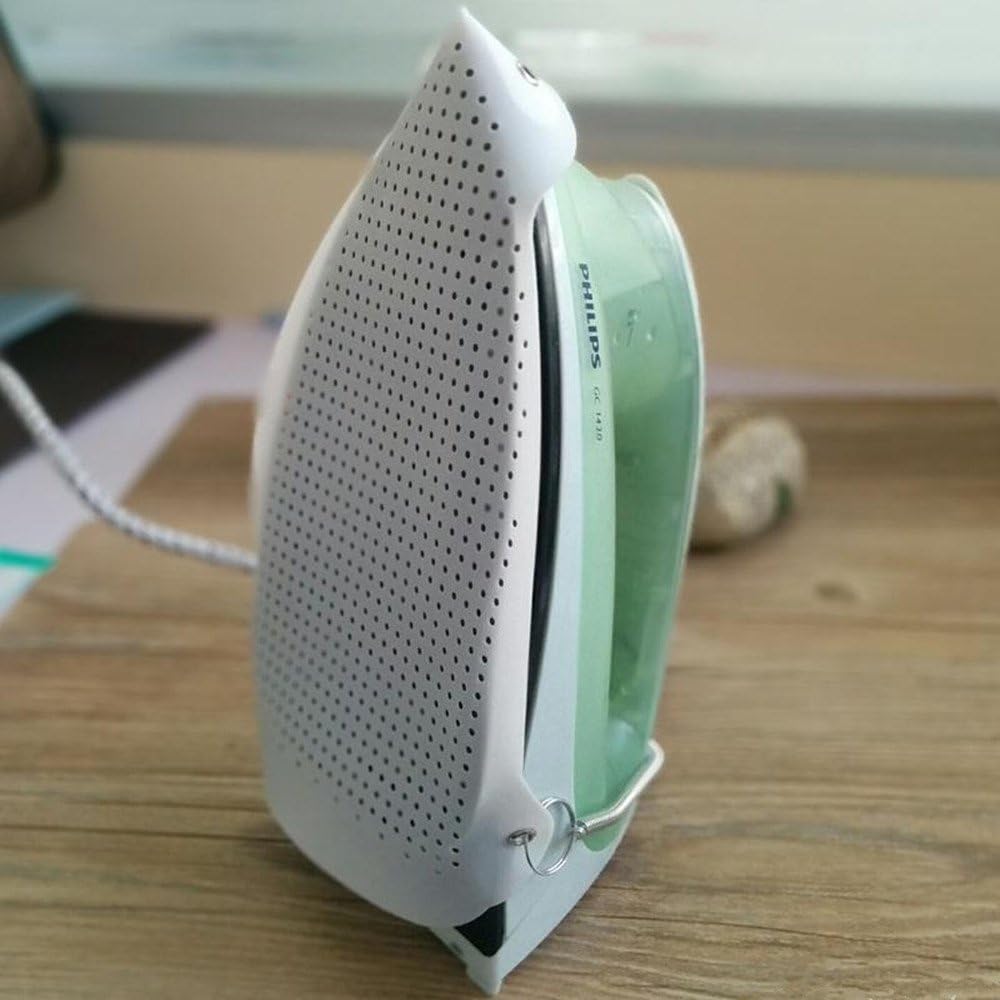 HOMERA Anti Burn Iron Cover Teflon Non Stick Soleplate for All Iron Types Protects Clothes from Heat Damage Easy Install and Reusable