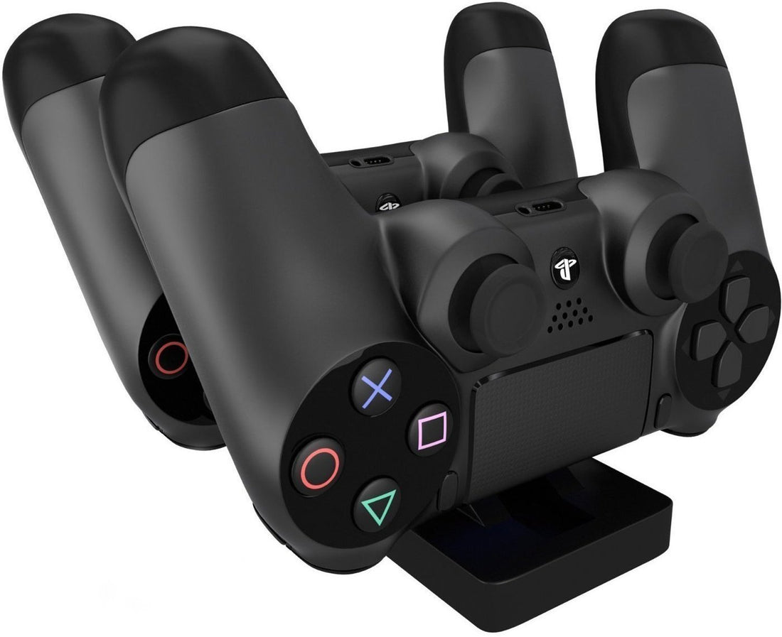 Megadream PS4 Controller Charger, Dual Charging Station Dock, Fast charge for Sony Playstation 4 / PS4 Slim/PS 4 Pro