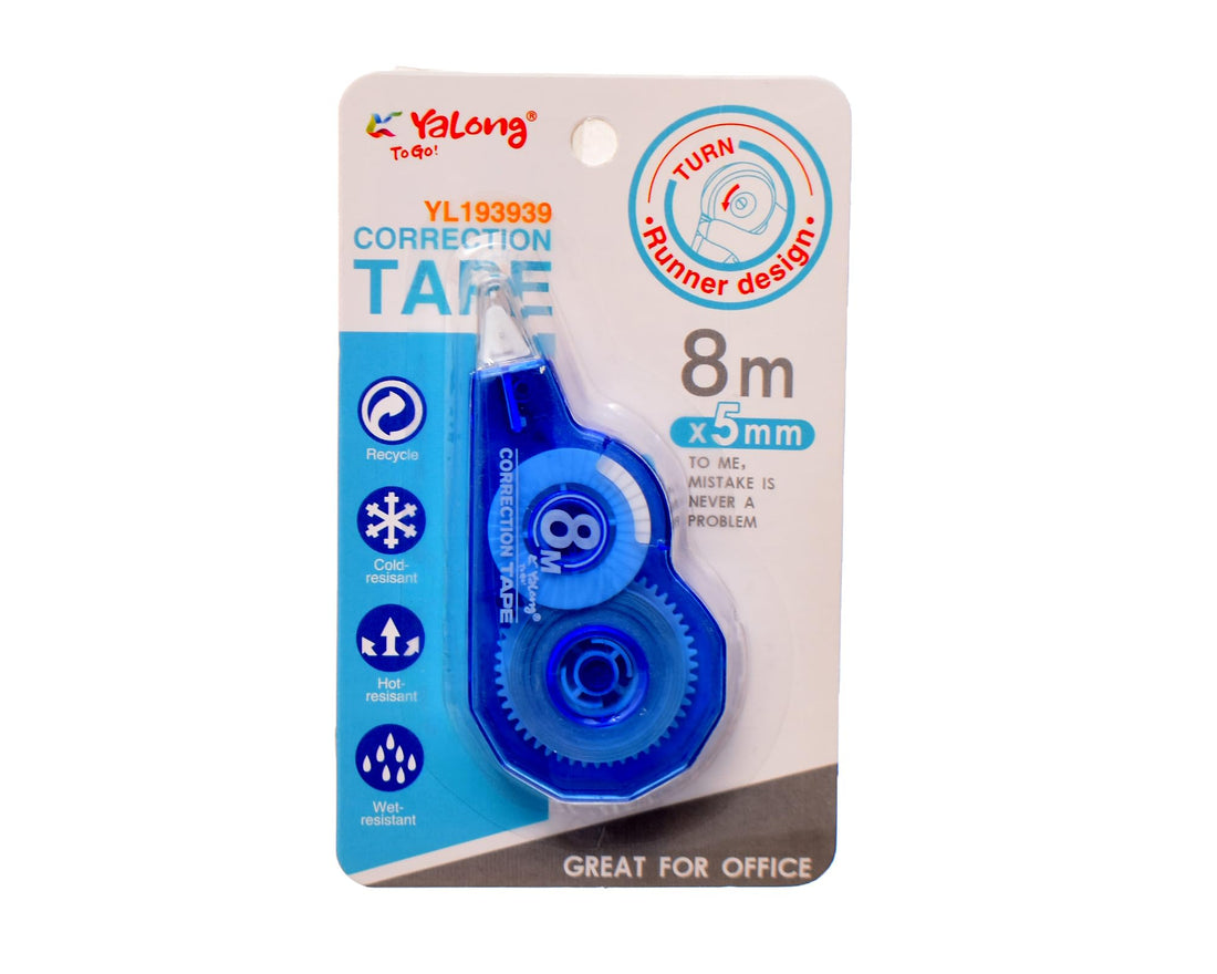 Elmaayergy YL193939 Corrector Tape Durable Tool That Withstand Daily Use With Eco-Friendly Material