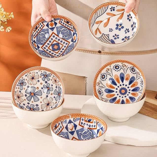 Generic Andalusian Porcelain, Multicolor & Shapes (3 Sectors)