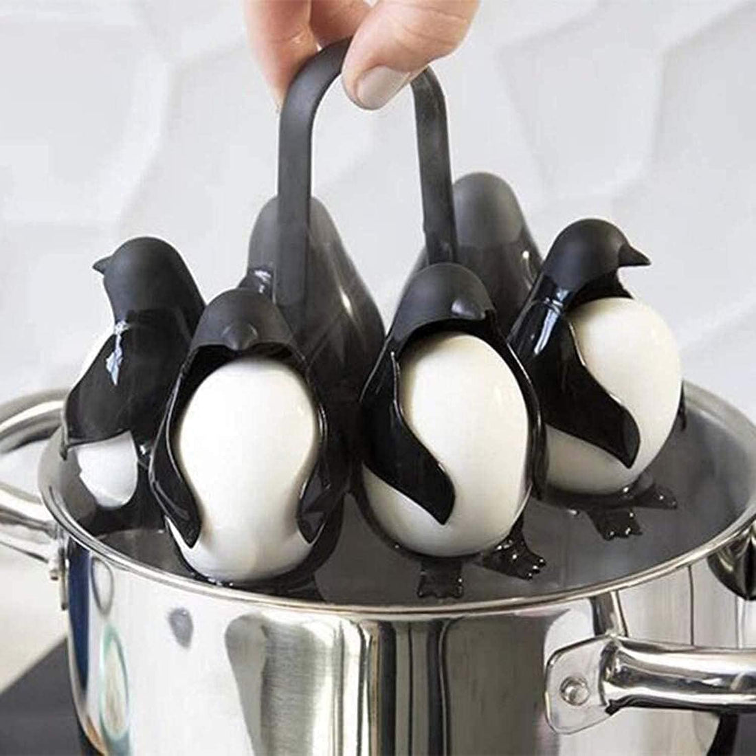 Offer 1 Piece Egg Holder - Penguin Shaped Egg Holder (Holds 6 Eggs Per Piece) for Hunting