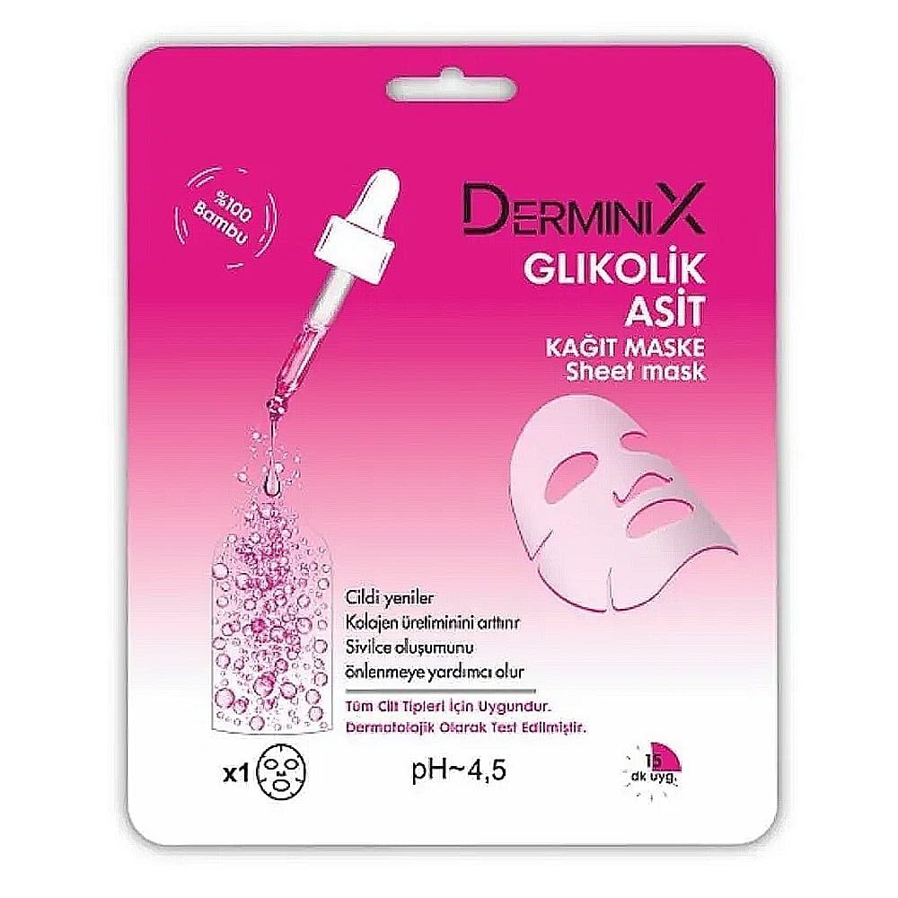 Derminix Glycolic Acid Sheet Mask 25 g