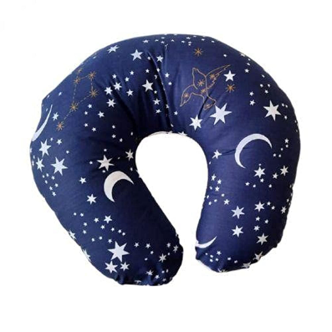 MORO Cotton Nursing Pillow - Double Face - Multicolor