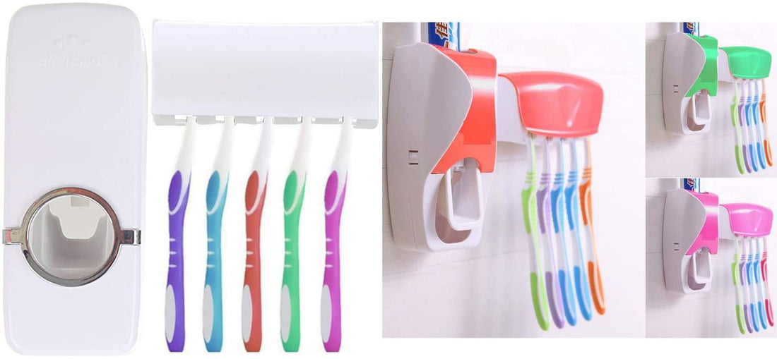 Other Touch Me Toothpaste Holder, White