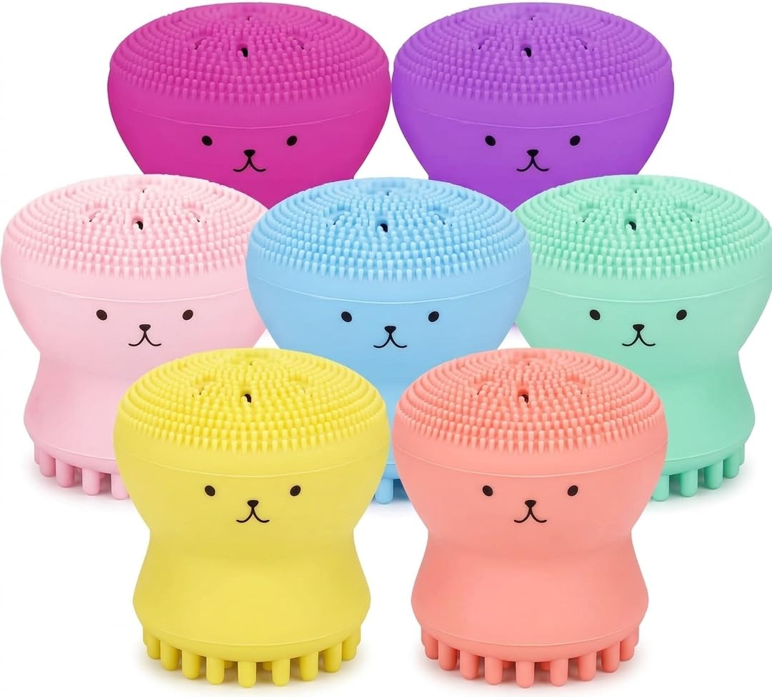 Silicone Face Cleansing Brush – Deep Makeup Remover & Gentle Skin Exfoliator for All Skin Types (3)