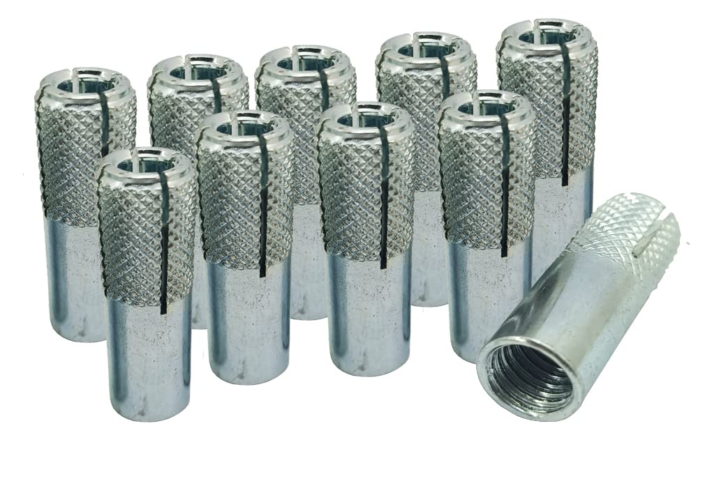 Fisher Akmon Galvanized Metal Stainless Steel Non-Rust Fastening Screws - Size 8 mm - 10 Pieces - Kaber Egypt 2020