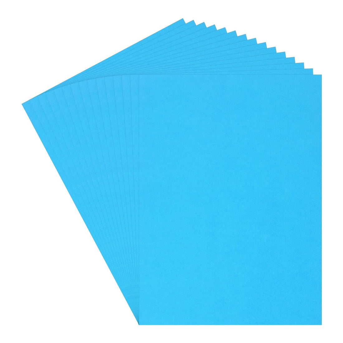 MECCANIXITY 30 Sheets Blue Cardstock 9" x 11", 110gsm Thick Card Stock Printer Paper for Crafts, Invitations, Card Making, Scrapbooking, Drawing