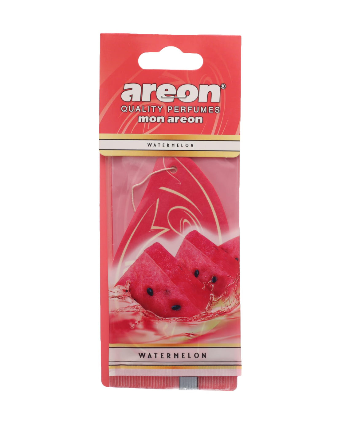 Moon Areon Car Air Freshener - Watermelon Scent for a Refreshing and Fruity Driving Experience